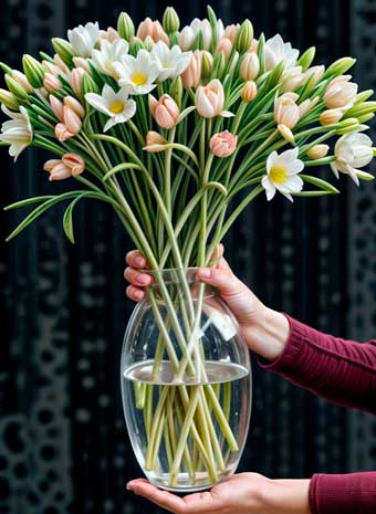 Как правильно ухаживать за цветами в вазе: практические советы