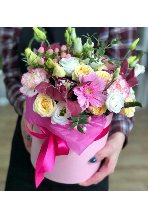 Композиция "Весеннее счастье"    - Бесплатная доставка цветов и букетов в Самаре. Заказ цветов онлайн, любой способ оплаты