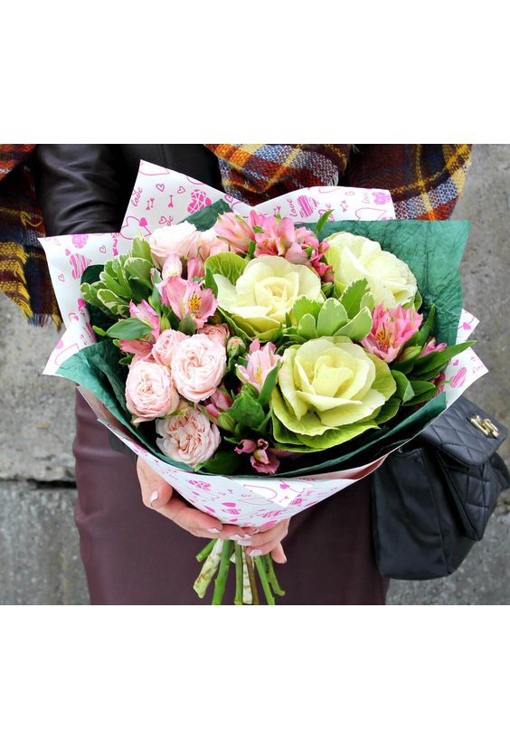 Букет "Маме с любовью"   ЦВЕТЫ - Бесплатная доставка цветов и букетов в Самаре. Заказ цветов онлайн, любой способ оплаты