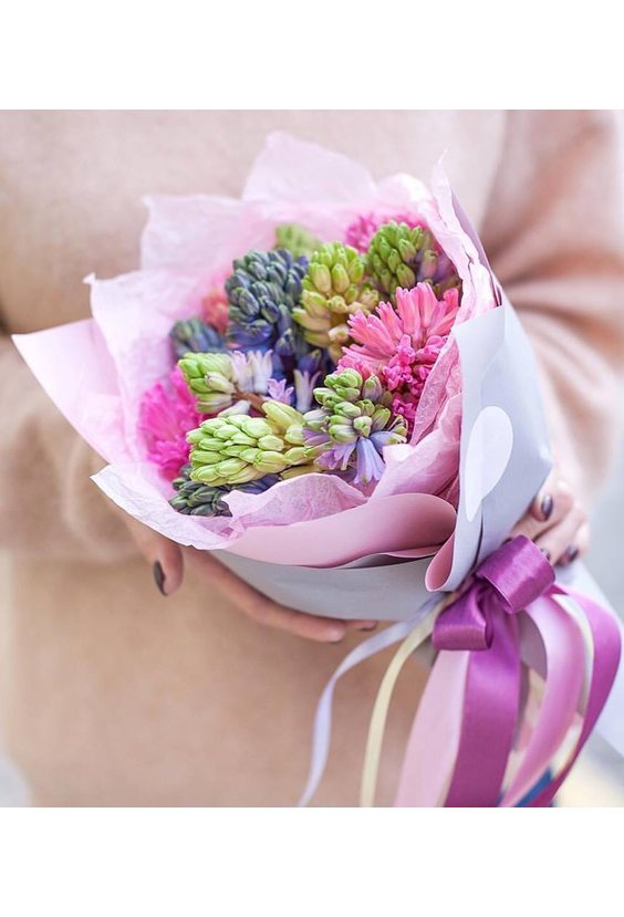 Букет "Очарование"  Букеты - Бесплатная доставка цветов и букетов в Самаре. Заказ цветов онлайн, любой способ оплаты