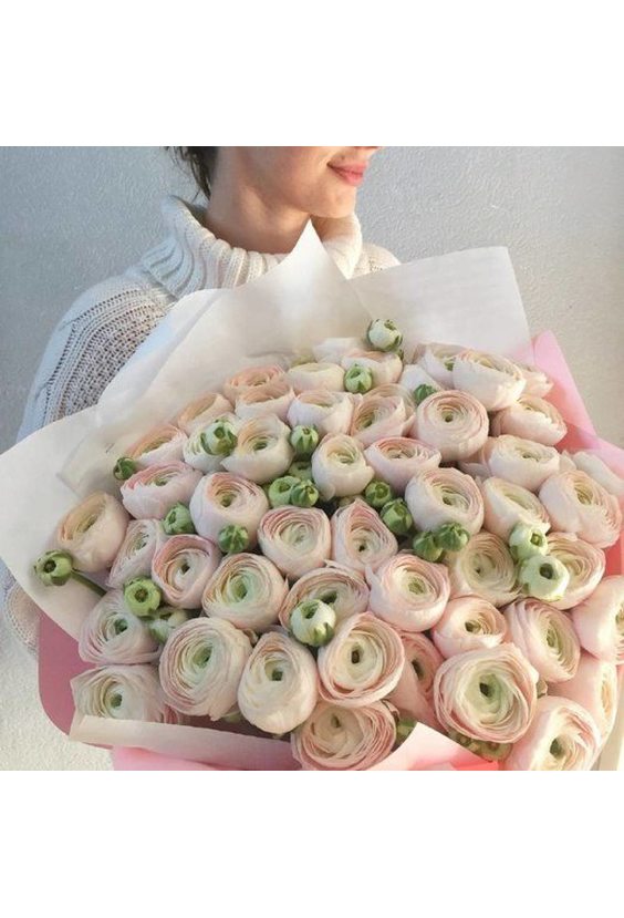  - 51 ранункулюс в интернет-магазине Цветник 63 - доставка цветов в Самаре круглосуточно