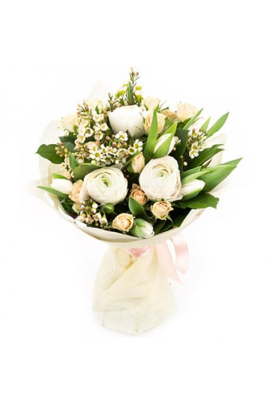  - Букет «Весенняя нежность» в интернет-магазине Цветник 63 - доставка цветов в Самаре круглосуточно