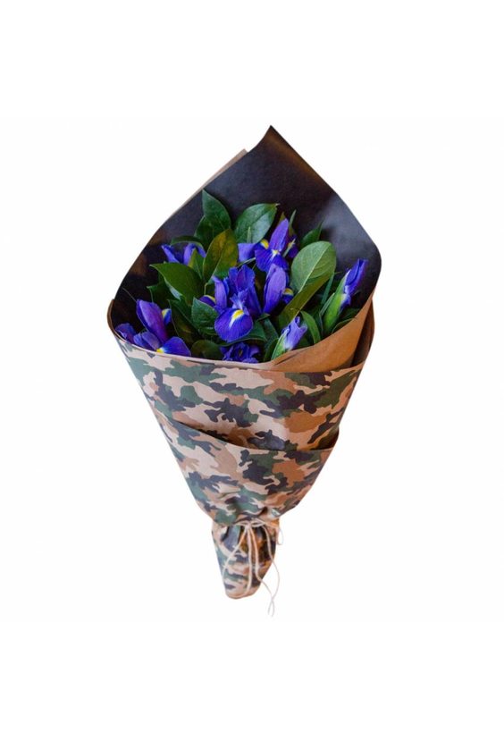  - Букет «С 23 февраля» в интернет-магазине Цветник 63 - доставка цветов в Самаре круглосуточно