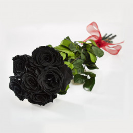 7 чёрных роз 