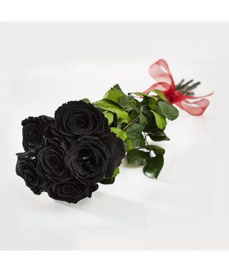 7 чёрных роз 