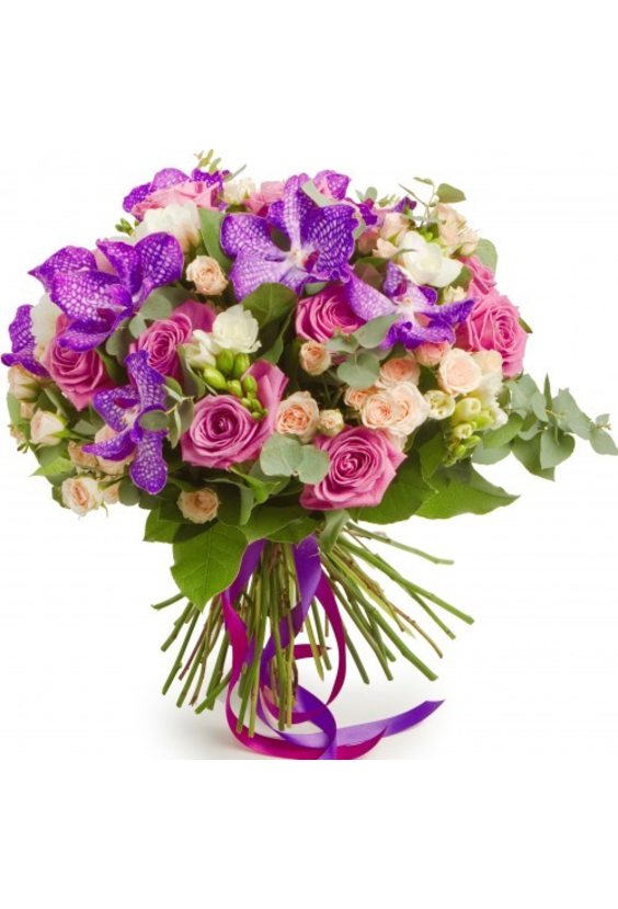 Букет "Гермиона"   - Бесплатная доставка цветов и букетов в Самаре. Заказ цветов онлайн, любой способ оплаты