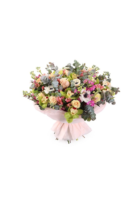  - Букет «Удивительный момент» в интернет-магазине Цветник 63 - доставка цветов в Самаре круглосуточно
