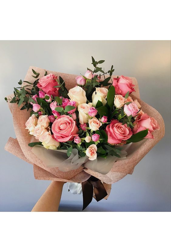 Букет «На стиле»  Цветы на свадьбу - Бесплатная доставка цветов и букетов в Самаре. Заказ цветов онлайн, любой способ оплаты
