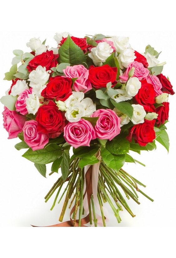 Букет "Дженнифер"  ЦВЕТЫ - Бесплатная доставка цветов и букетов в Самаре. Заказ цветов онлайн, любой способ оплаты