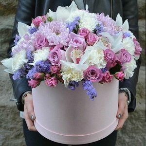 Коробочка с цветами "Романтика"