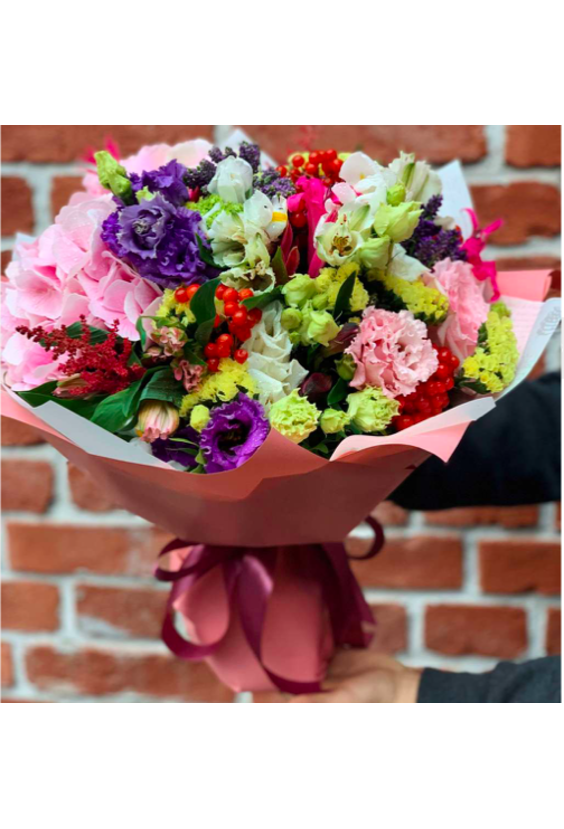 Букет "Яркая жизнь"  Цветы на свадьбу - Бесплатная доставка цветов и букетов в Самаре. Заказ цветов онлайн, любой способ оплаты