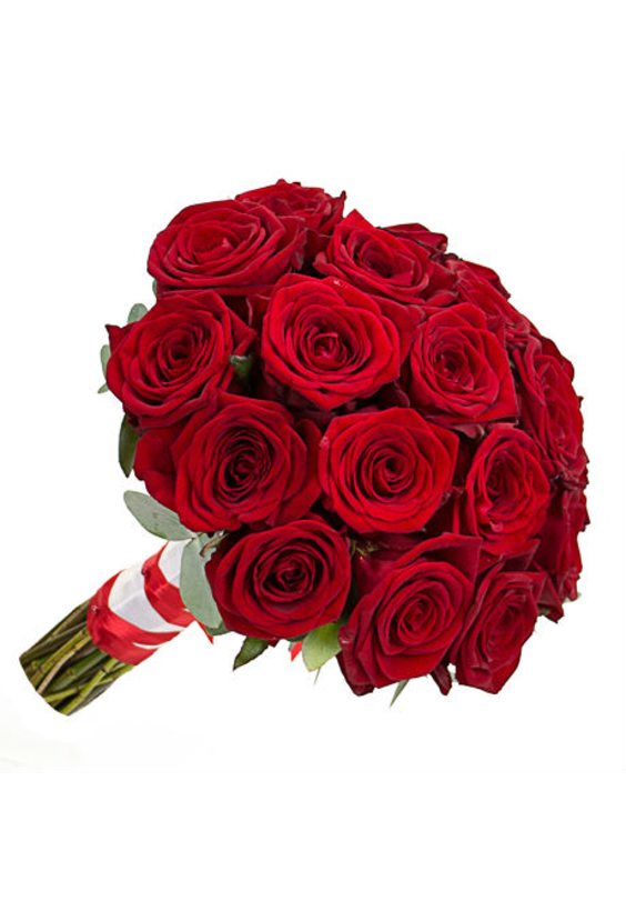 Свадебный букет № 37  Букеты - Бесплатная доставка цветов и букетов в Самаре. Заказ цветов онлайн, любой способ оплаты