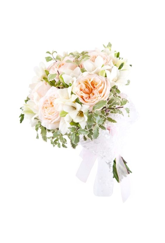 Свадебный букет № 96   - Бесплатная доставка цветов и букетов в Самаре. Заказ цветов онлайн, любой способ оплаты