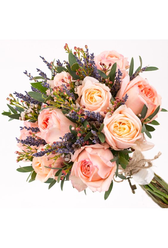 Свадебный букет № 32   - Бесплатная доставка цветов и букетов в Самаре. Заказ цветов онлайн, любой способ оплаты