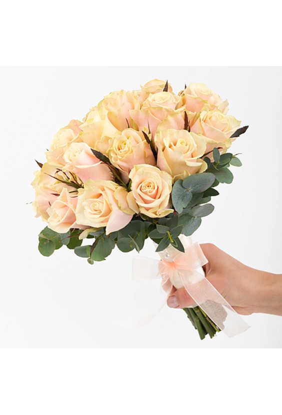 Свадебный букет № 30  Букеты - Бесплатная доставка цветов и букетов в Самаре. Заказ цветов онлайн, любой способ оплаты