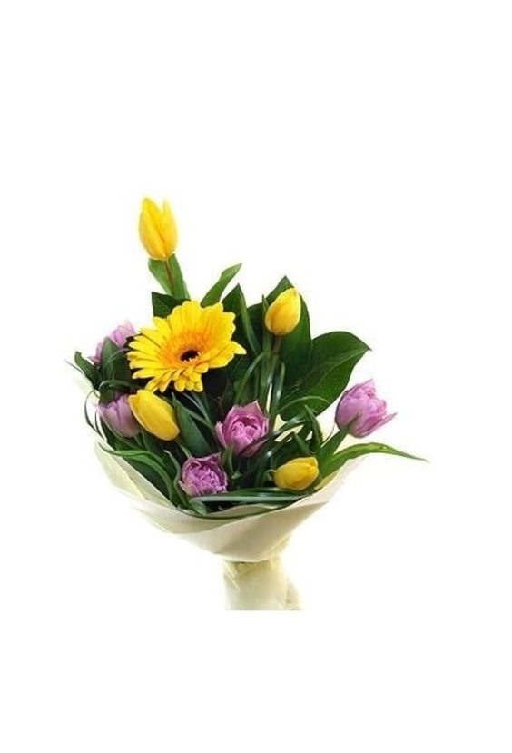 Букетик "Радость солнца"   - Бесплатная доставка цветов и букетов в Самаре. Заказ цветов онлайн, любой способ оплаты