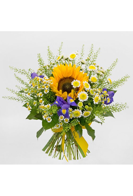 Букет «Радость лета»  Букеты - Бесплатная доставка цветов и букетов в Самаре. Заказ цветов онлайн, любой способ оплаты