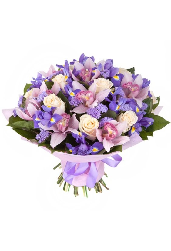 Букет «Вечер любви»  PREMIUM Букеты (3000-7000) - Бесплатная доставка цветов и букетов в Самаре. Заказ цветов онлайн, любой способ оплаты