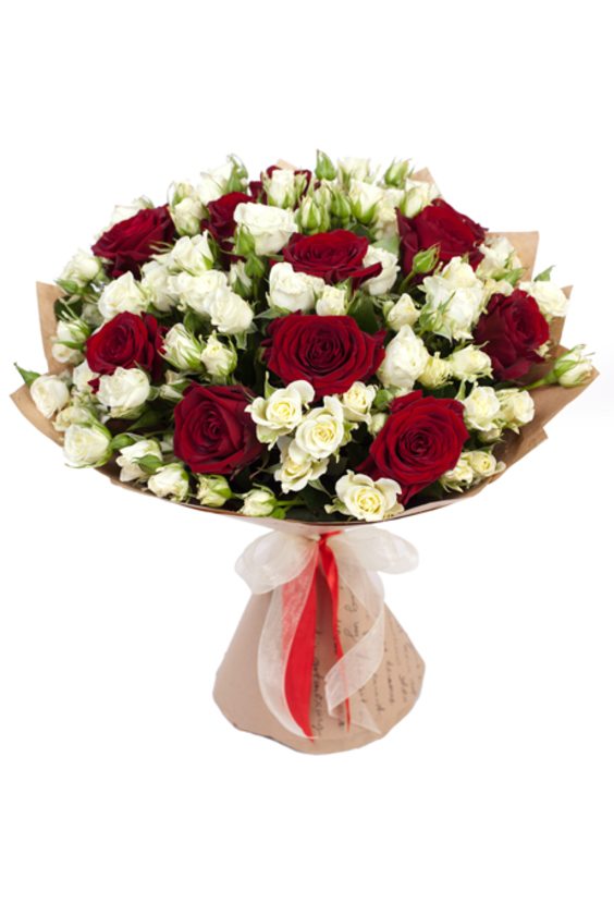 Букет Яркий миг  Букеты - Бесплатная доставка цветов и букетов в Самаре. Заказ цветов онлайн, любой способ оплаты